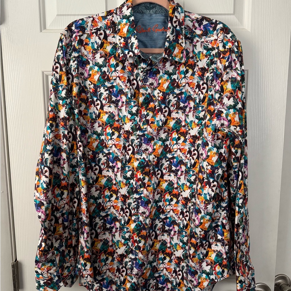 Robert Graham Colorful Long Sleeve Shirt